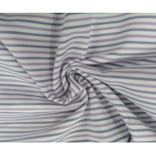 Stripe Plain Polyster Fabric