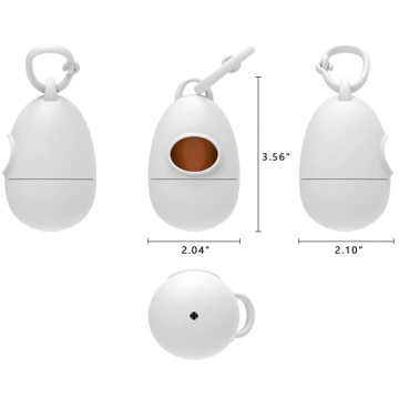 Tragbare Hundekacke Abfallbeutel