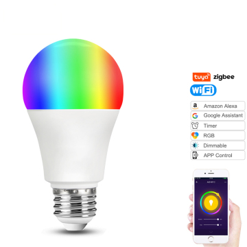 Smart Light Πολύχρωμη λυχνία WiFi LED Συμβατή