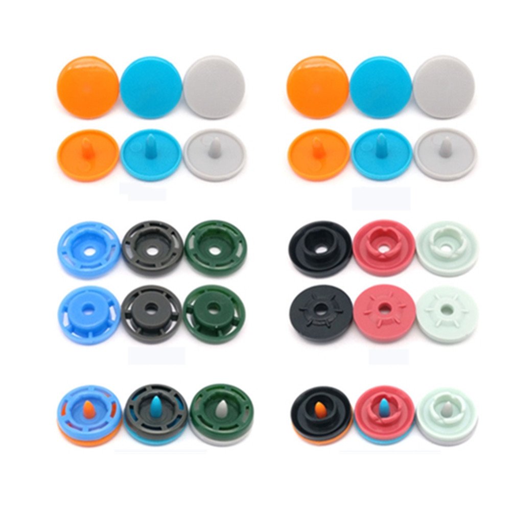 Colors Plastic Snap Button for Baby Clothes