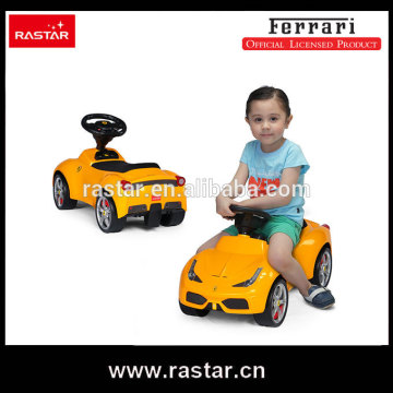 Rastar kids toys free wheel foot to floor car