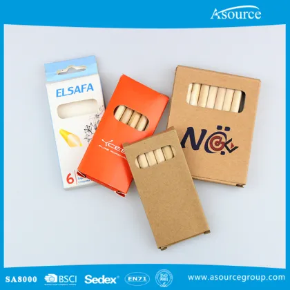 Mini Natural Color Pencil with Recycled Paper Box Packing
