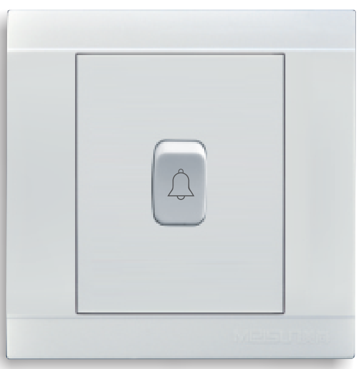 small 10A door bell push