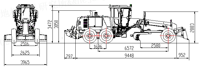 GR2605AT motor grader