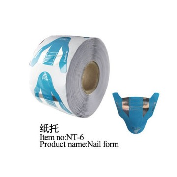 Aluminized Paper Cheap Fashion High Viscosity Style Nail Art Nail Forms 500