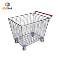 Zinc Big Basket Warehouse Storage Carry Carry