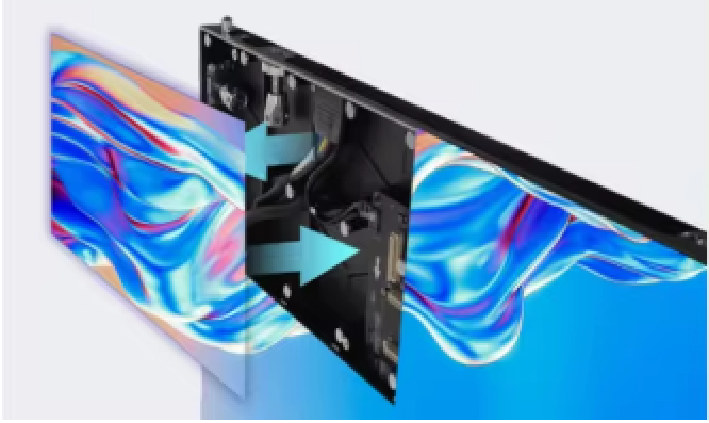 Front Maintenan All in one led display