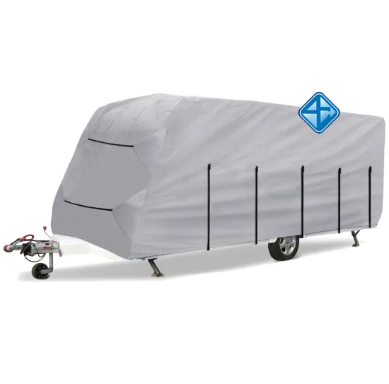 High-Quality 4-Layer Non-Woven RV Cover - Waterproof Protection for Caravans and Campers