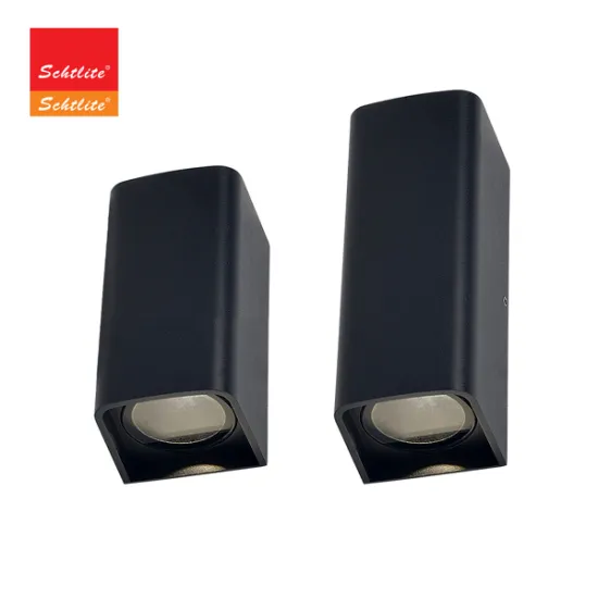 STUMP Aluminum Wall Light - IP65 Waterproof 10W LED Wall-Mounted Light (Single/Double Head)