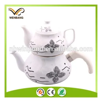 1.5L non electric enamel tea kettle