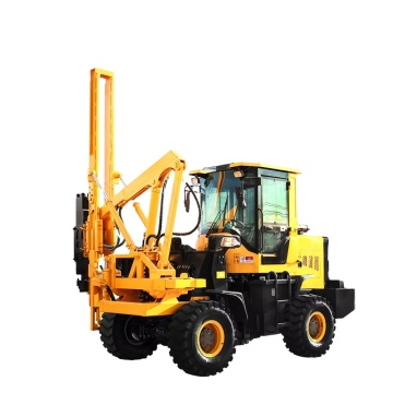 Pile Driver Equipment for Guardrail Piling