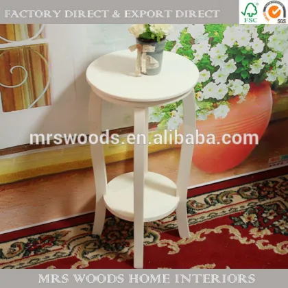 wood flower stand