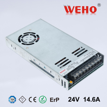 LRS-350-24 ultra thin 30mm single output 110/220v ac to dc 350w 24v power supply for 3D printer