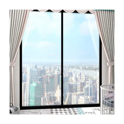 Customizable Balcony Panoramic Double Glazed Floor-to-Ceiling Fixed Windows