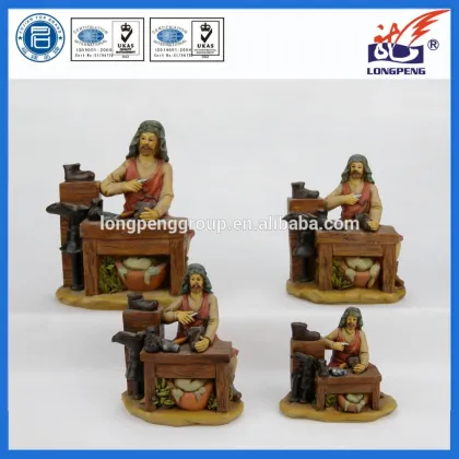 Nativity Village Figurine,Polyresin Cobbler Figure,Titus Shoe Cobbler Figurine