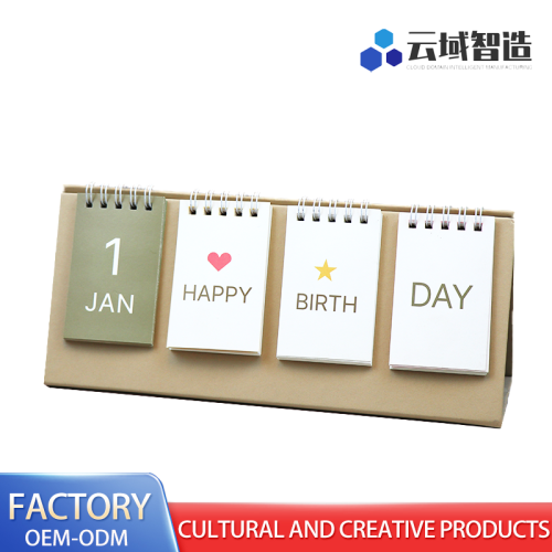 Calendário de mesa inovador com recursos de placar