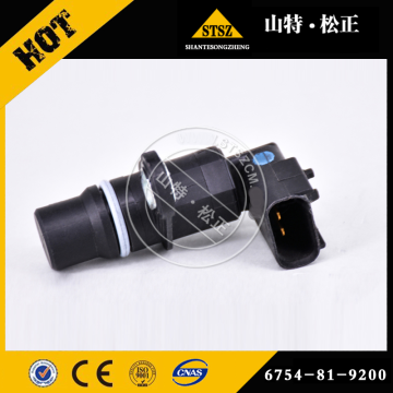 Sensor 6754-81-9200 voor Komatsu-motor SAA6D107E-1AA-W