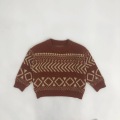 Boys Knitted Coat Kids Retro Boys Sweater Warm Girls Pullovers Supplier