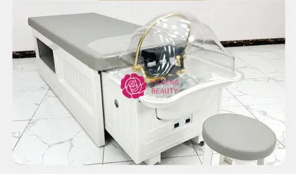 Yicheng Luxury Hair Treatment Washing Bed with Steam Massage and Spa