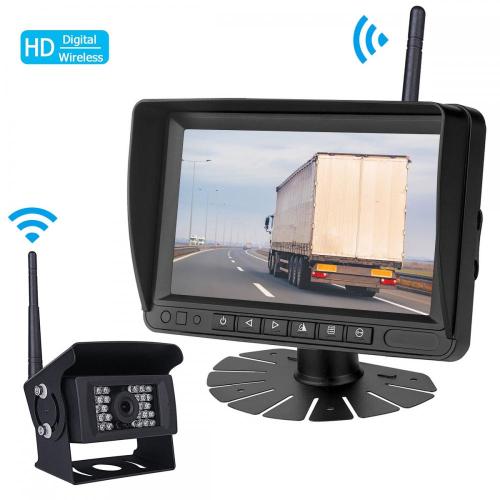 Wireless Parking Reversing Rear View Backup Camera Monitor