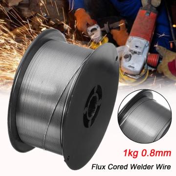 Flux Core Wire 0.8mm 1KG Roll Self Shielded Welding Wire MIG Welding Gas And No Gas Welding Machine Welding Wire