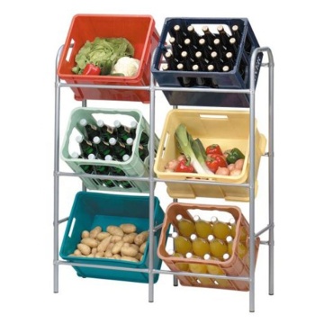 Detachable Metal Beverage Display Storage Box Shelf