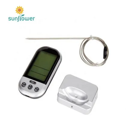 ThermoPro TP16 Wireless Food Thermometer: Precise Digital Readings for Cooking, Baking & Smoking