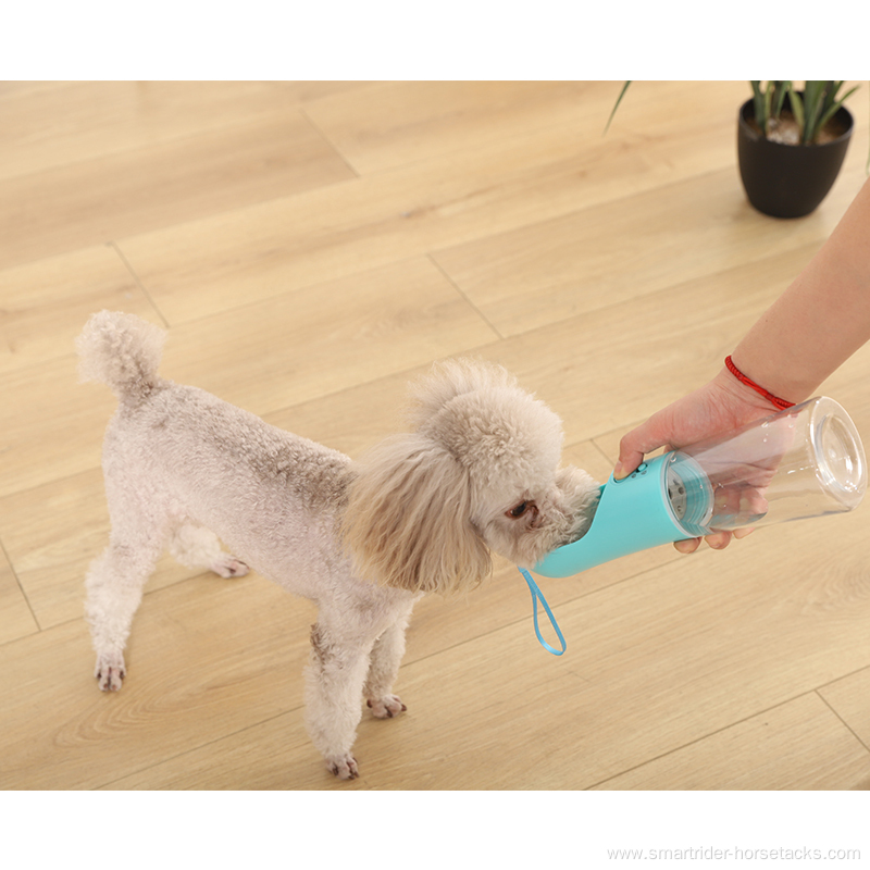 Wholesale Eco-Friendly Plastic Dog Drinking Bottle Portable Travel Dog Water Bottle