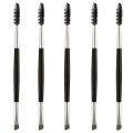 Eyelash Brush Angled Brow Brushes Double-End Makeup Brush