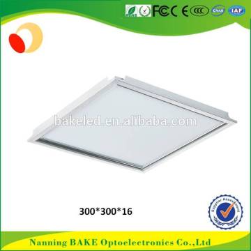 High Quality 300x300 30x30 12w CRI80 flat led panel ceiling light