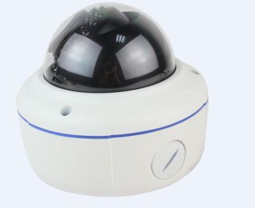 White 1 Mp Mjpeg Vandalproof Home Security Surveillance Cameras For Garden / School