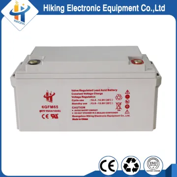 Excellent performance Vrla UPS Deep Cycle Solar Battery 12V65Ah