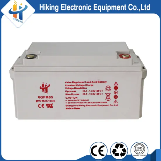 Excellent performance Vrla UPS Deep Cycle Solar Battery 12V65Ah