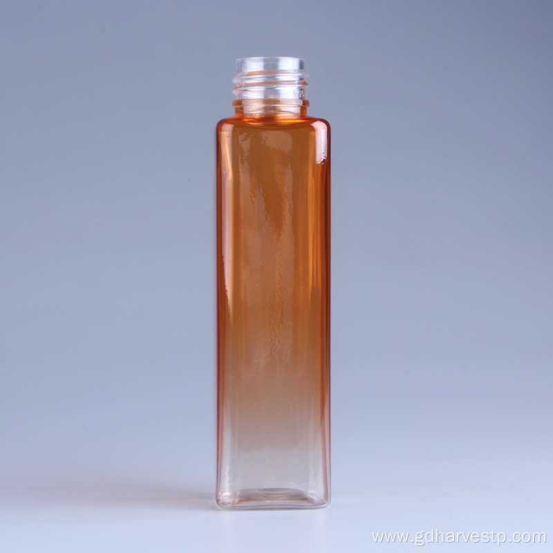 Popular Cosmetic Skincare Plastic Lotion Bottle Square