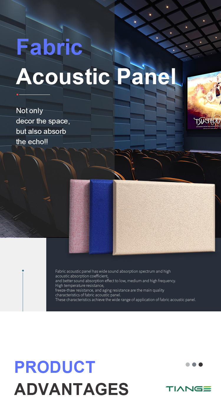 1Fabric acoustic panel