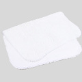 white absorbent quick drying Long loop bath mat