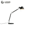 Lampu Meja Logam Antik LEDER