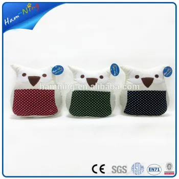 18cm forest animal toy plush owl plush animal cushion for kids
