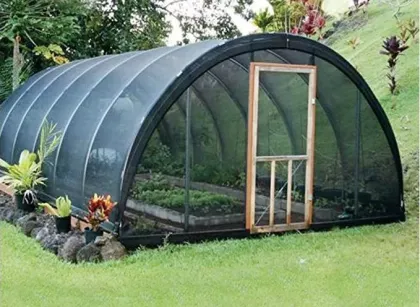 Black Plastic Sun Shade Net For Fish Farm