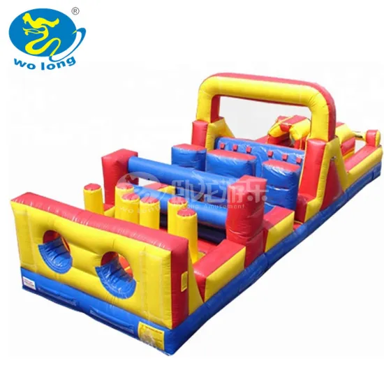 Most Popular Playground inflatable obstacle course for kids