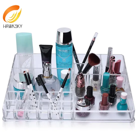 Acrylic makeup drawers clear makeup organizer acrylic storage wholesale