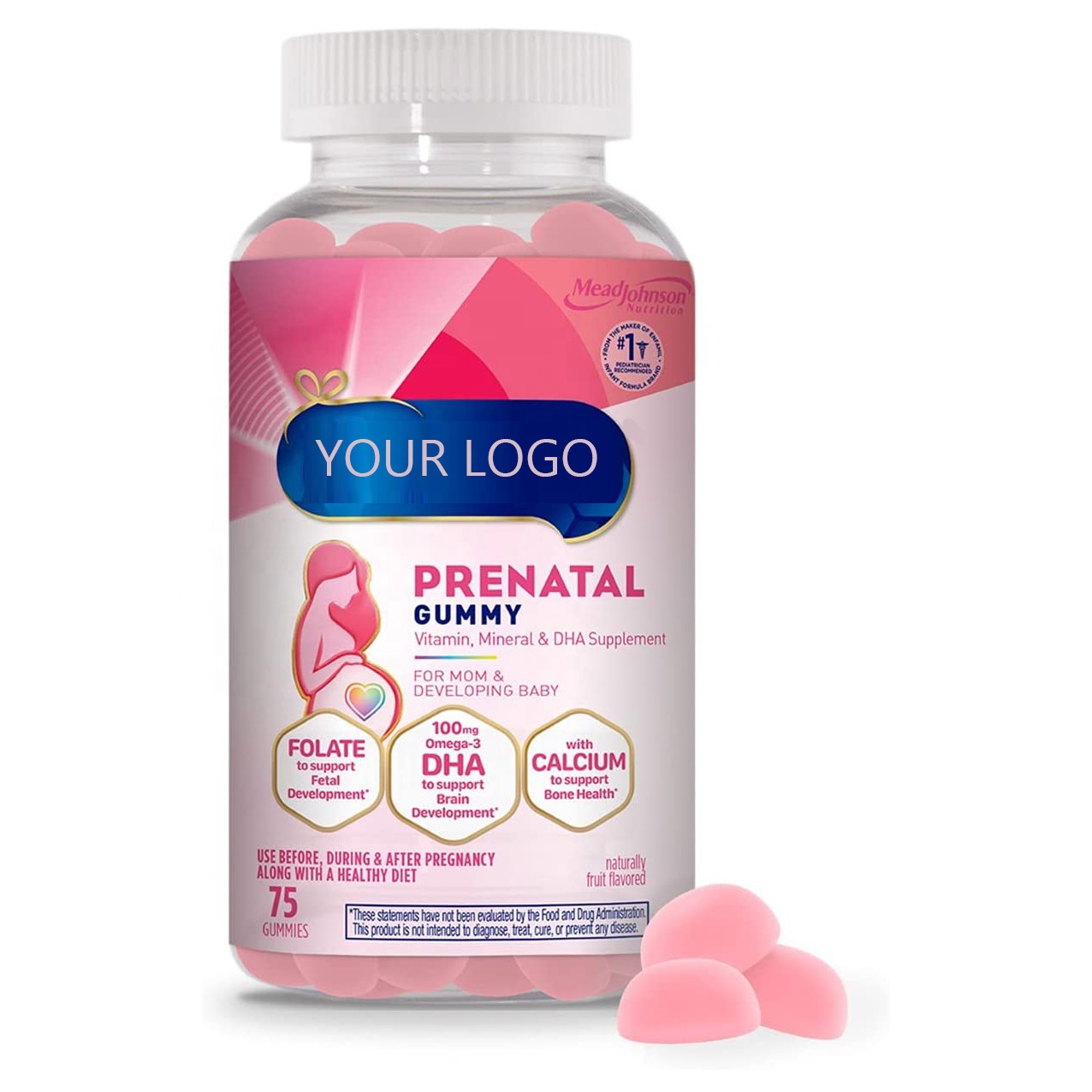 Mujeres gomitas multivitamínas prenatales