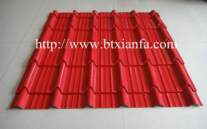 metal sheet roof tile machine 2