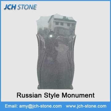 High quality polished G654 gravestone statues