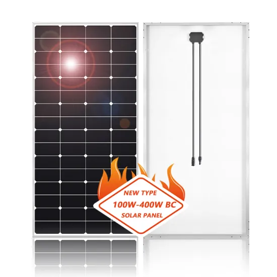 240W N-Type Rigid BC Cell Solar Panel with 24% Efficiency - Glass Surface for Commercial Use (200W/300W Available)