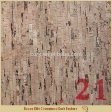 China wholesale 2015 cork fabric for notebook