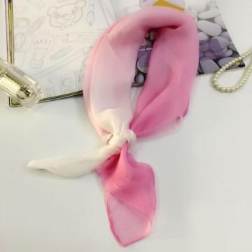 Gradient chiffon scarf -7070-003