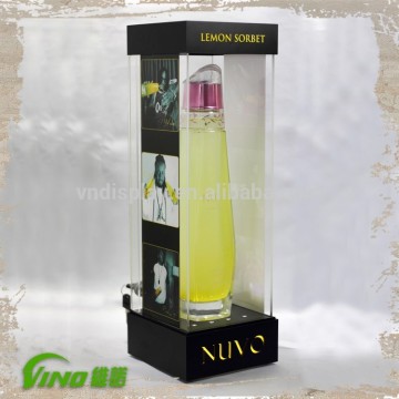 Liquor Display Cabinet With Lock LED