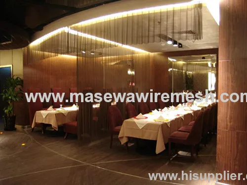 Metal Mesh Coil Draperies 