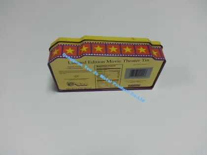 Printed Customized Metal Chocolate Tin Box For Nestle Brand , Thickness 0.23mm